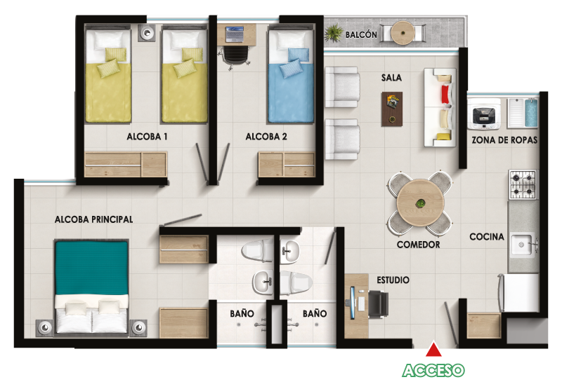 Image showcasing Image result for industrial apartment complex with secure cable TV access